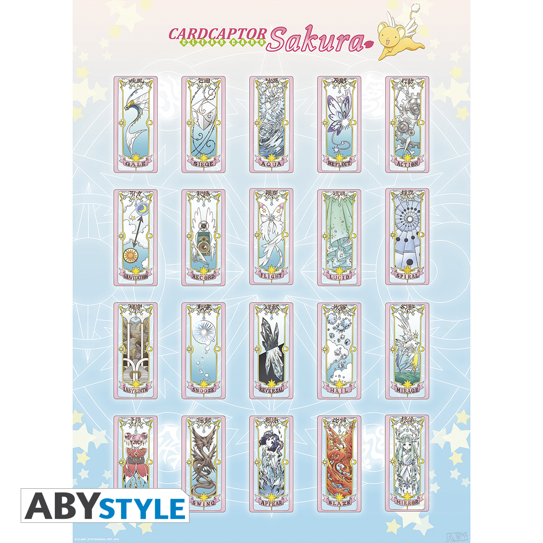 FEB219053 - CARD CAPTOR SAKURA CLEAR CARD CHIBI BOXED 2PC POSTER SET -  Previews World