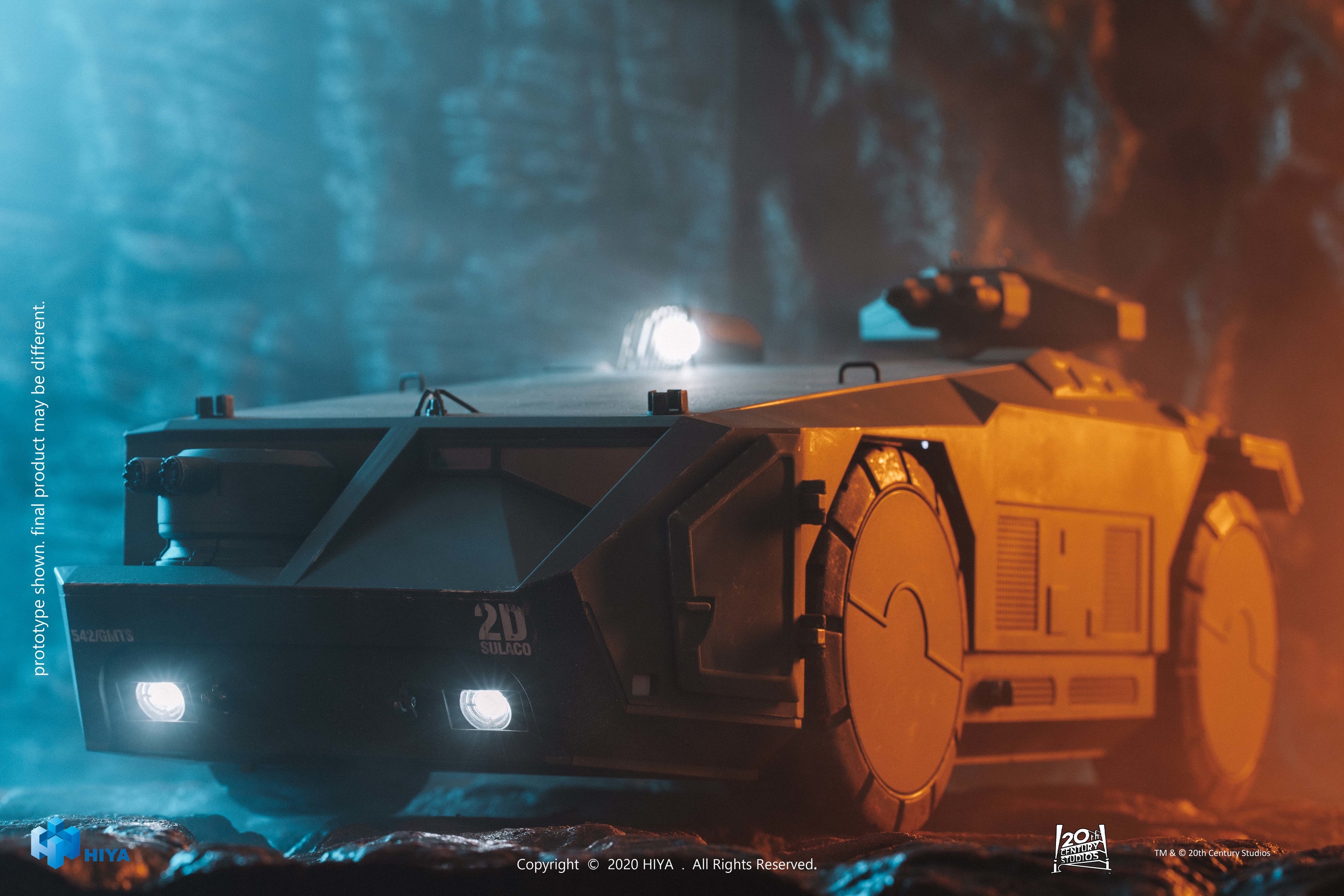 特撮 ALIENS ARMOR PERSONNEL CARRIER Aliens APC (Green Ver.) 1:18 Scale PX Previews Exclusive