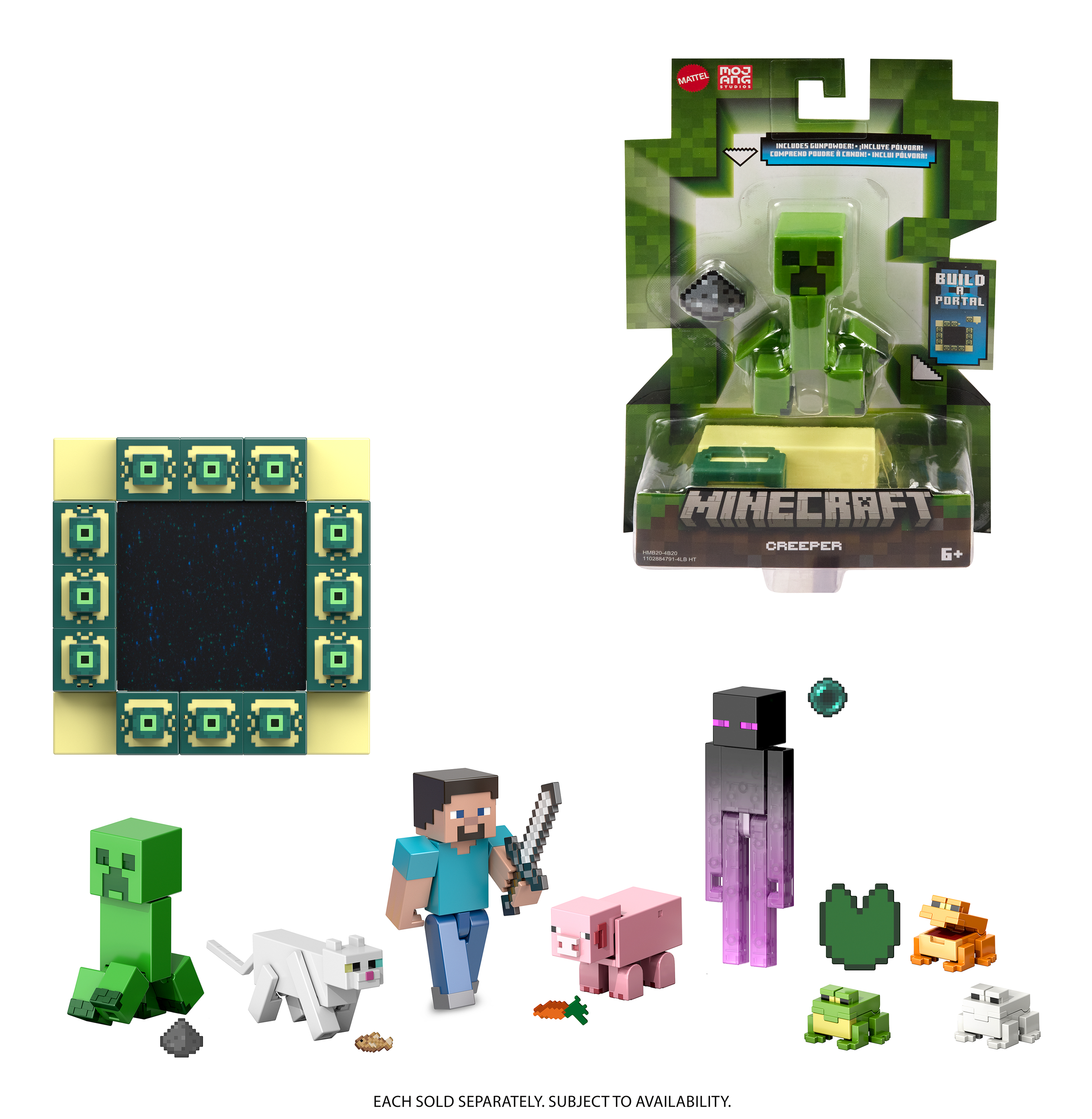 Minecraft Creeper Action Figure (3.25)