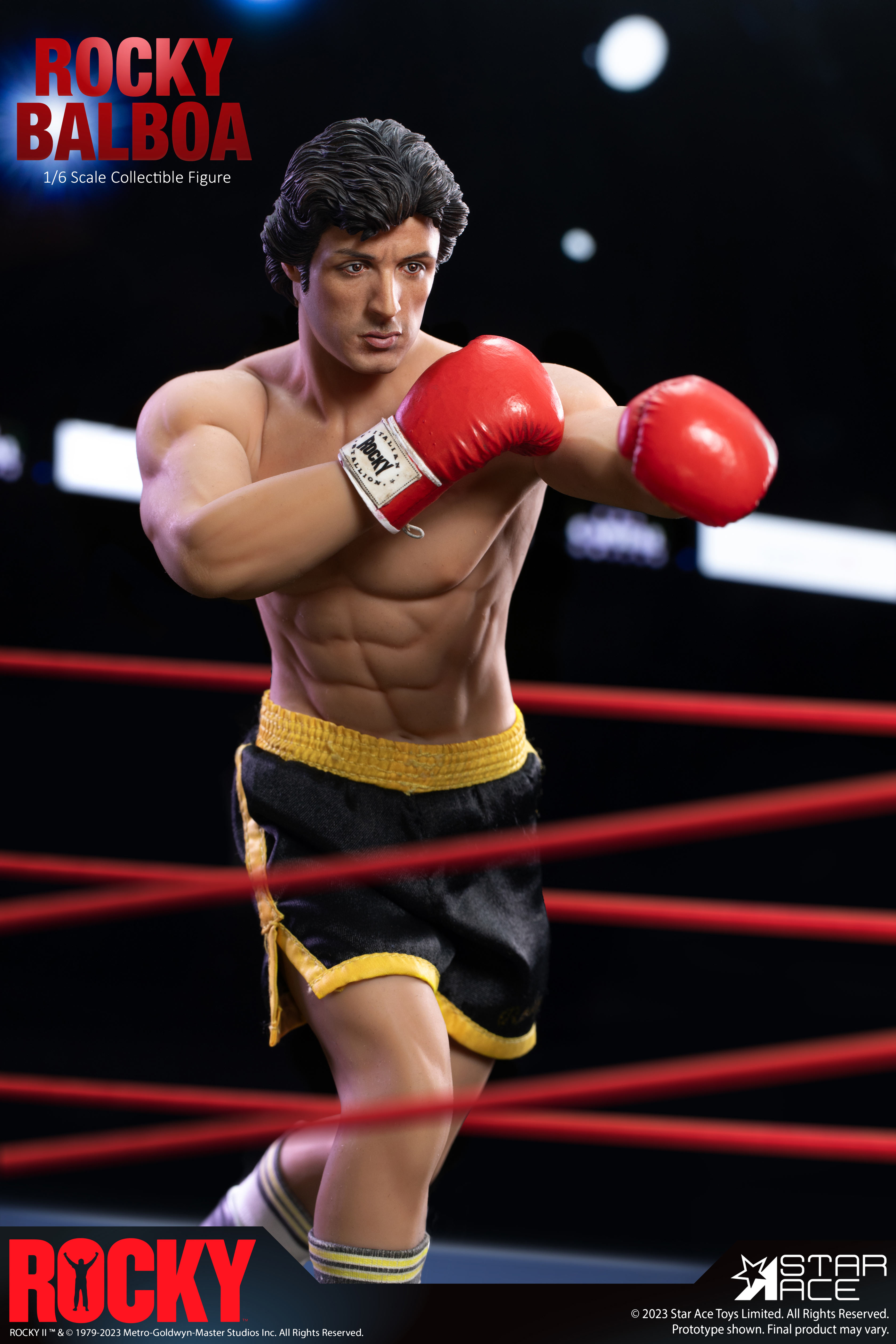 MAR239691 - ROCKY II ROCKY BOXER VER 1/6 COLL AF - Previews