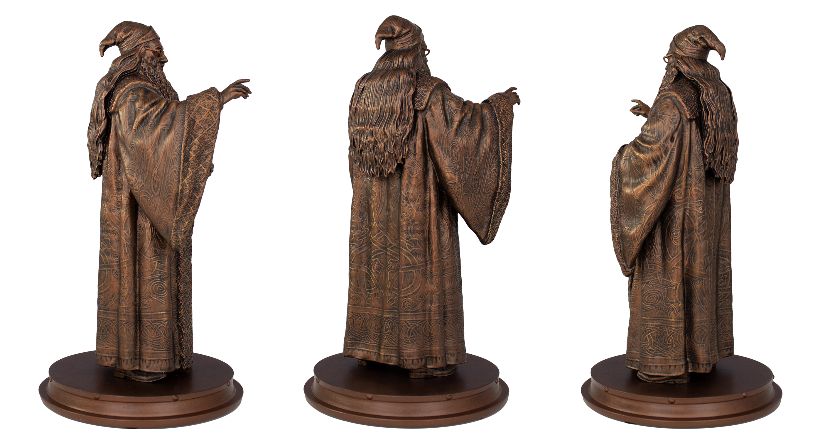 harry potter metal statue