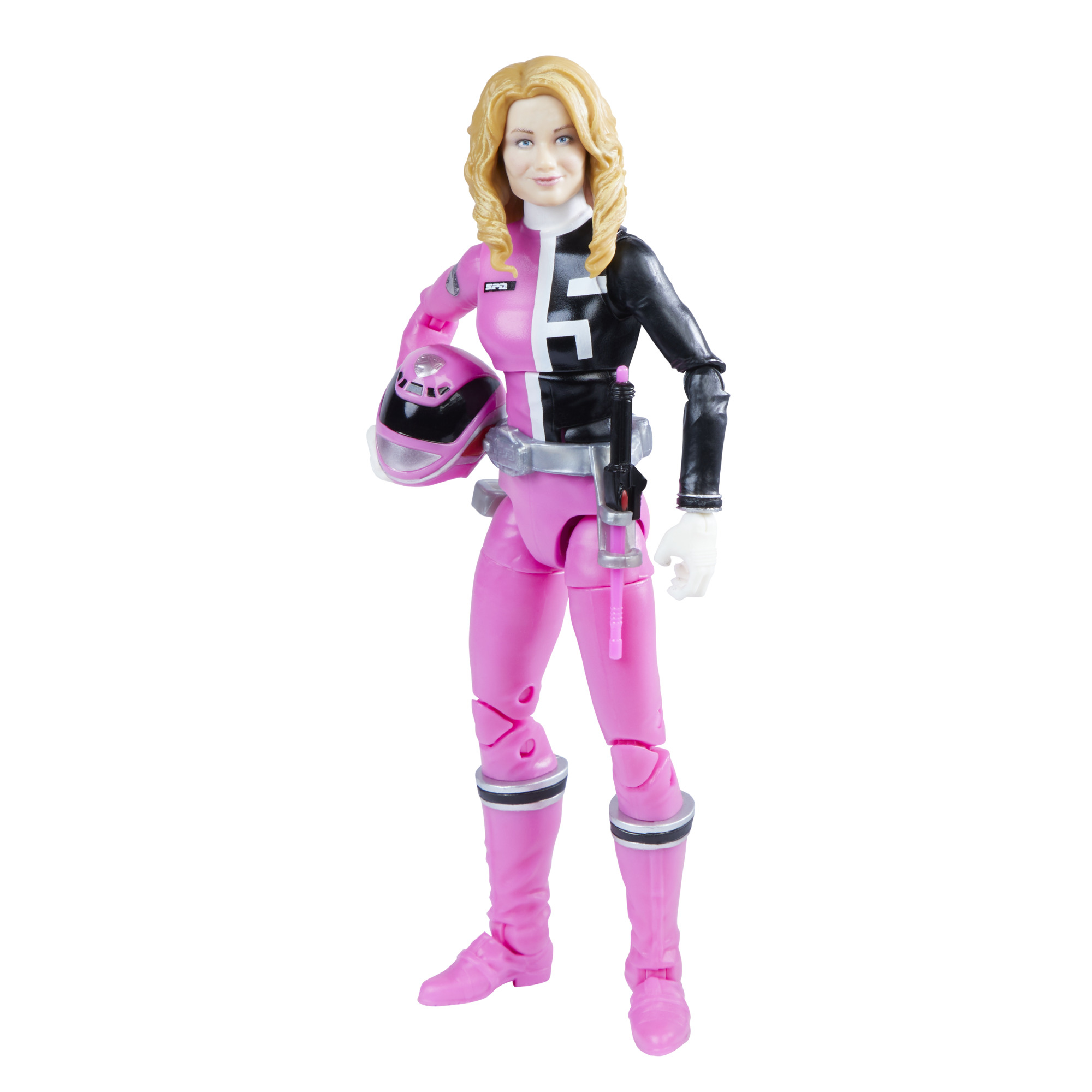 pink power ranger doll