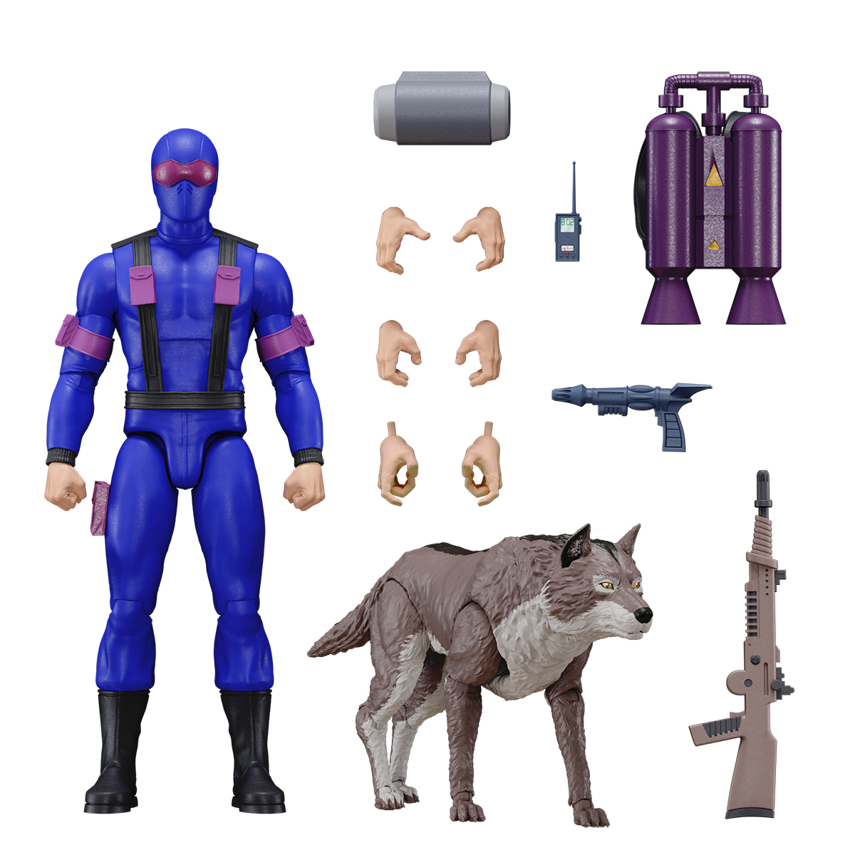 GI JOE ULTIMATES REAL AMERICAN HERO SNAKE EYES AF