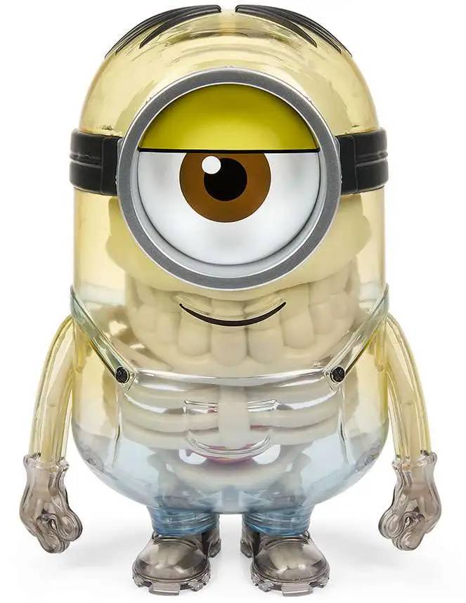 OCT218578 - MINIONS SKULL 8IN ART FIGURE - Previews World