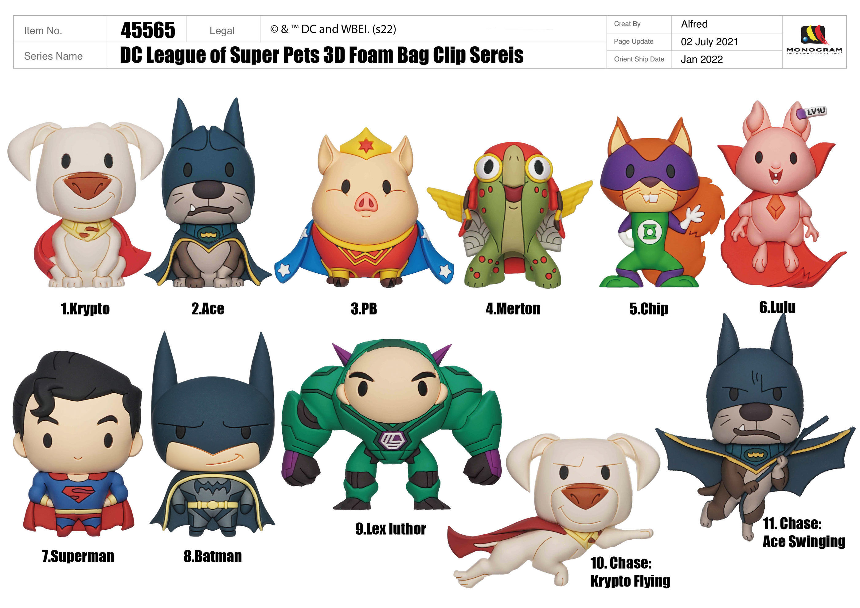 DC League of Super-Pets (DC League of Super Pets) MightyPrint