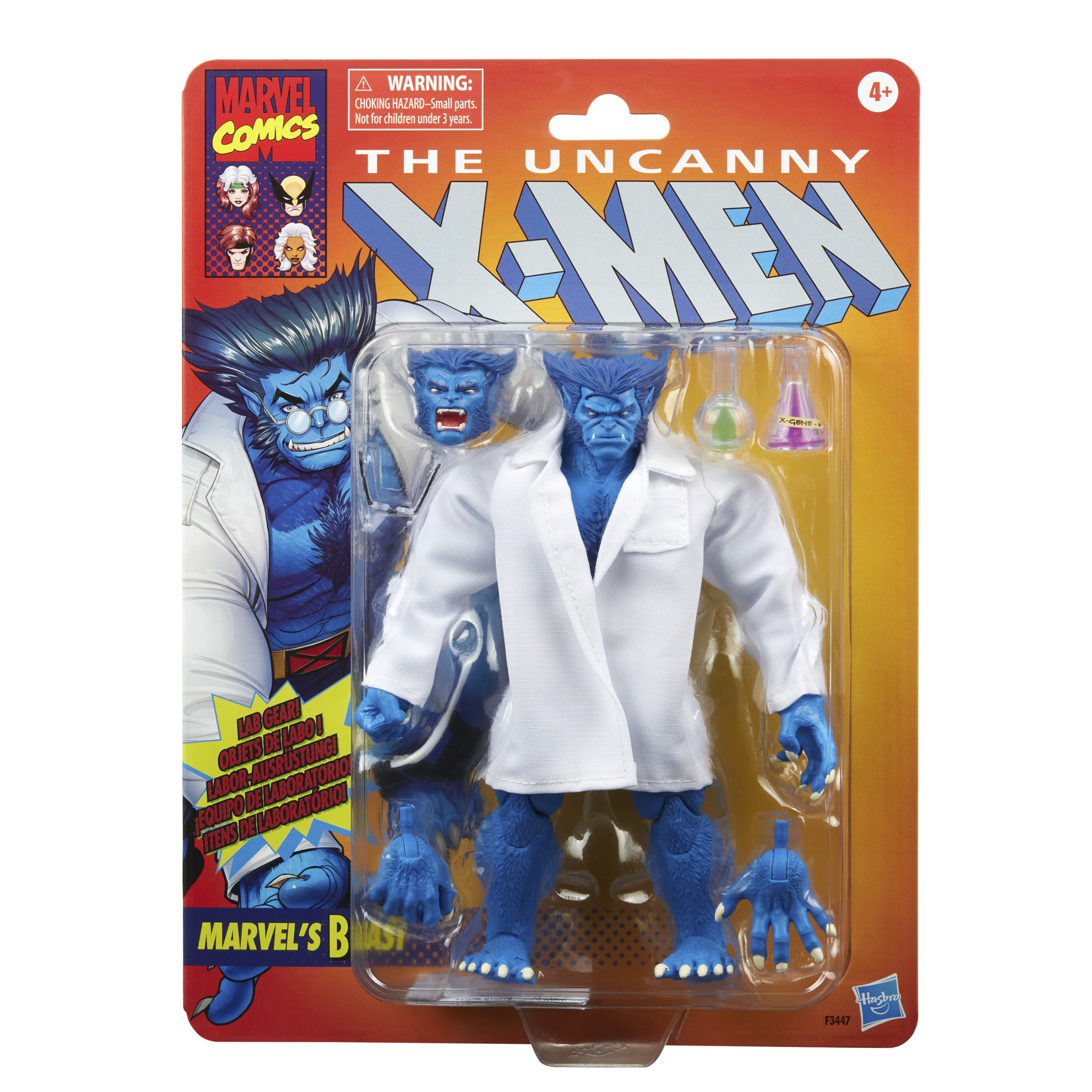 MARVEL LEGENDS RETRO BEAST 6IN AF CS