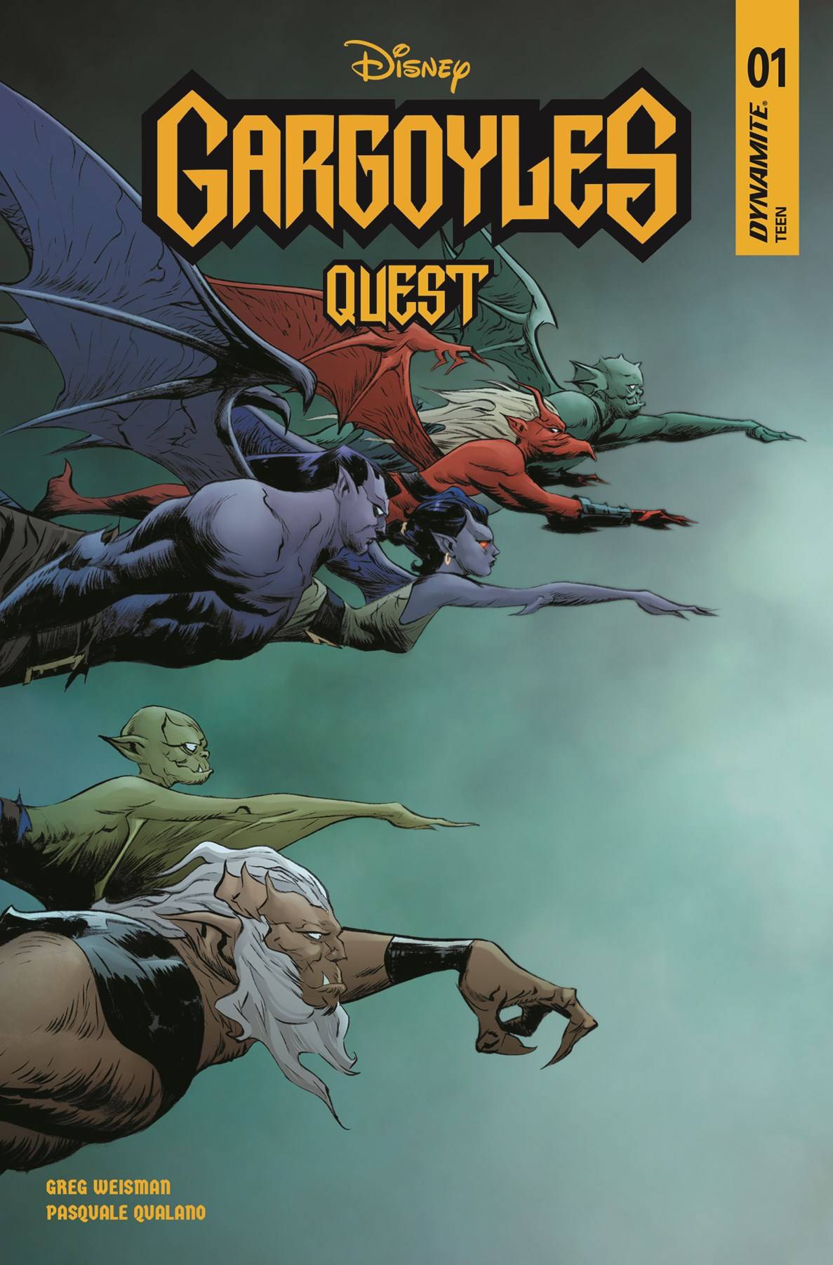 NOV230126 - GARGOYLES QUEST #1 CVR B LEE & CHUNG - Previews World