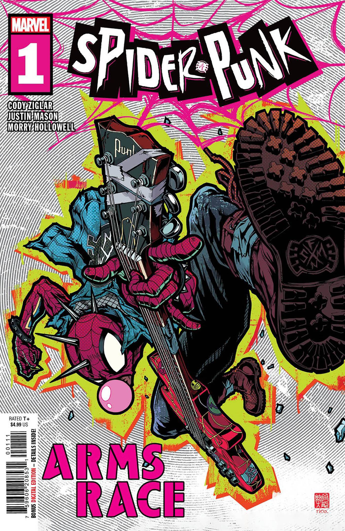 FEB220917 - SPIDER-PUNK #1 (OF 5) 25 COPY INCV DEL MUNDO VAR - Previews  World