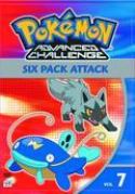 POKEMON ADVANCED CHALLENGE VOL 7 SIX PACK ATTACK DVD