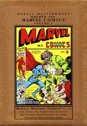 MMW GOLDEN AGE MARVEL COMICS HC VOL 02 NEW ED