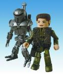 BSG MINIMATES PX KAT & HEAVY ASSAULT CYLON