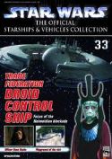 STAR WARS VEHICLES COLL MAG #33 DROID SHIP
