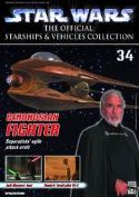 STAR WARS VEHICLES COLL MAG #34 GEONOSIAN FIGHTER