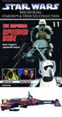STAR WARS VEHICLES COLL MAG #11 SPEEDER BIKE