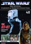 STAR WARS VEHICLES COLL MAG #40 AT ST