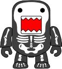 DOMO QEE 2 INCH SKELETON FIGURE