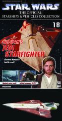 STAR WARS VEHICLES COLL MAG #18 JEDI STARFIGHTER