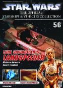 STAR WARS VEHICLES COLL MAG #56 LANDSPEEDER