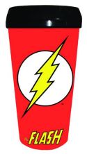 FLASH LOGO 16OZ TRAVEL MUG W/LID