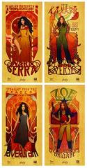 FIREFLY LES FEMMES POSTER SET