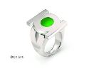 GREEN LANTERN EMBLEM RING SIZE 9