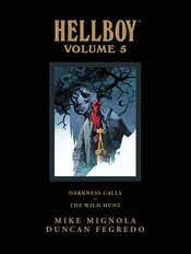 HELLBOY LIBRARY HC VOL 05 DARKNESS CALLS WILD HUNT