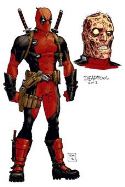 DEADPOOL #1 DESIGN MOORE VAR NOW