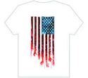 WALKING DEAD T/S FLAG LG