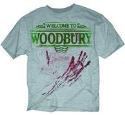 WALKING DEAD WELCOME TO WOODBURY PX HEATHER T/S MED