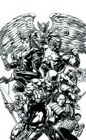 JUSTICE LEAGUE OF AMERICA #2 BLACK & WHITE VARIANT ED