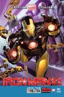IRON MAN #1 2ND PTG LAND VAR NOW (PP #1054)