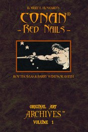 CONAN RED NAILS ORIGINAL ART ARCHIVES HC