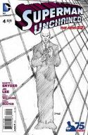 SUPERMAN UNCHAINED #4 BLACK & WHITE VAR ED