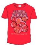 ALPHA FLIGHT PX RED HEATHER T/S SM