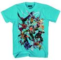 X-MEN FLYING FORWARD PX TURQ T/S SM