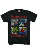 MARVEL HEROES MIGHTY BOX PX BLK T/S SM