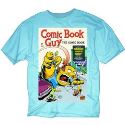 SIMPSONS COMIC BOOK GUY CVR PX BLUE T/S SM