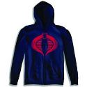 GI JOE COBRA LOGO PX ZIP HOODIE SM