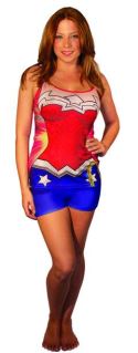 DC HEROES WONDER WOMAN PAJAMA SET MED