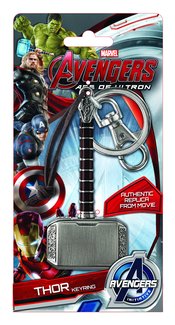 THOR RAGNAROK HAMMER PEWTER KEYRING