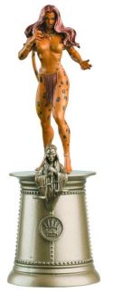 DC SUPERHERO CHESS FIG COLL MAG #52 CHEETAH BLACK QUEEN