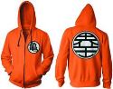 DRAGONBALL Z KAME SYMBOL ZIP HOODIE T/S SM