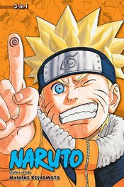 (USE DEC238378) NARUTO 3IN1 TP VOL 08