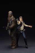 SW HAN SOLO & CHEWBACCA ARTFX+ STATUE