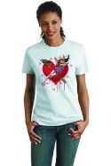 HARLEY QUINN HEARTBREAK YOUTH T/S MED