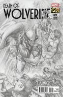 DEATH OF WOLVERINE #1 (OF 4) ROSS SKETCH 75TH ANNIV VAR