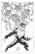 DEATH OF WOLVERINE #1 (OF 4) QUESADA SKETCH VAR