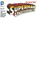 SUPERMAN UNCHAINED #9 BLANK VAR ED