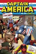 CAPTAIN AMERICA #25 DEADPOOL 75TH ANNIV VAR