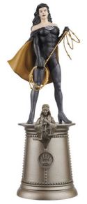 DC SUPERHERO CHESS FIG COLL MAG #69 SUPERWOMAN BLACK QUEEN (